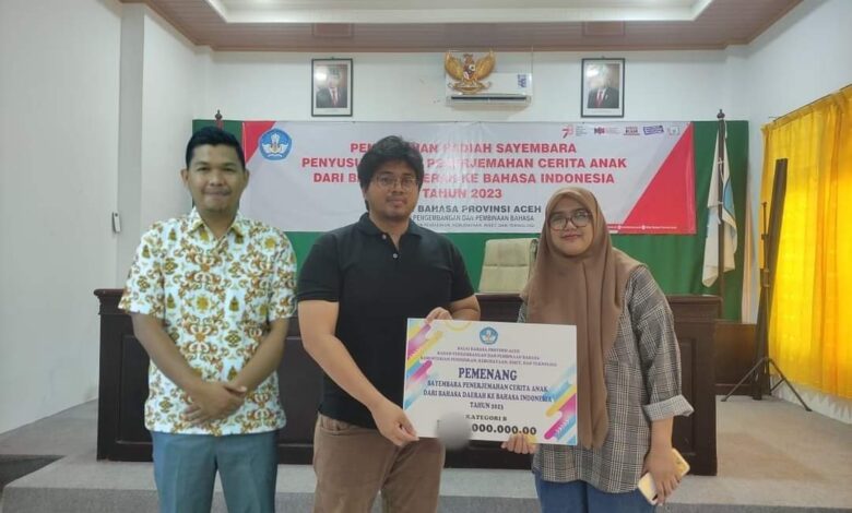 Kolaborasi Dosen ISBI Aceh berhasil Menangkan Sayembara Cerita Anak Aceh