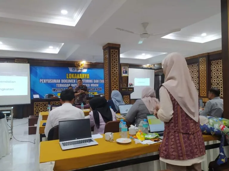 Ciptakan Ekosistem Fleksibel, ISBI Aceh Adakan Lokakarya Monev Implementasi MBKM